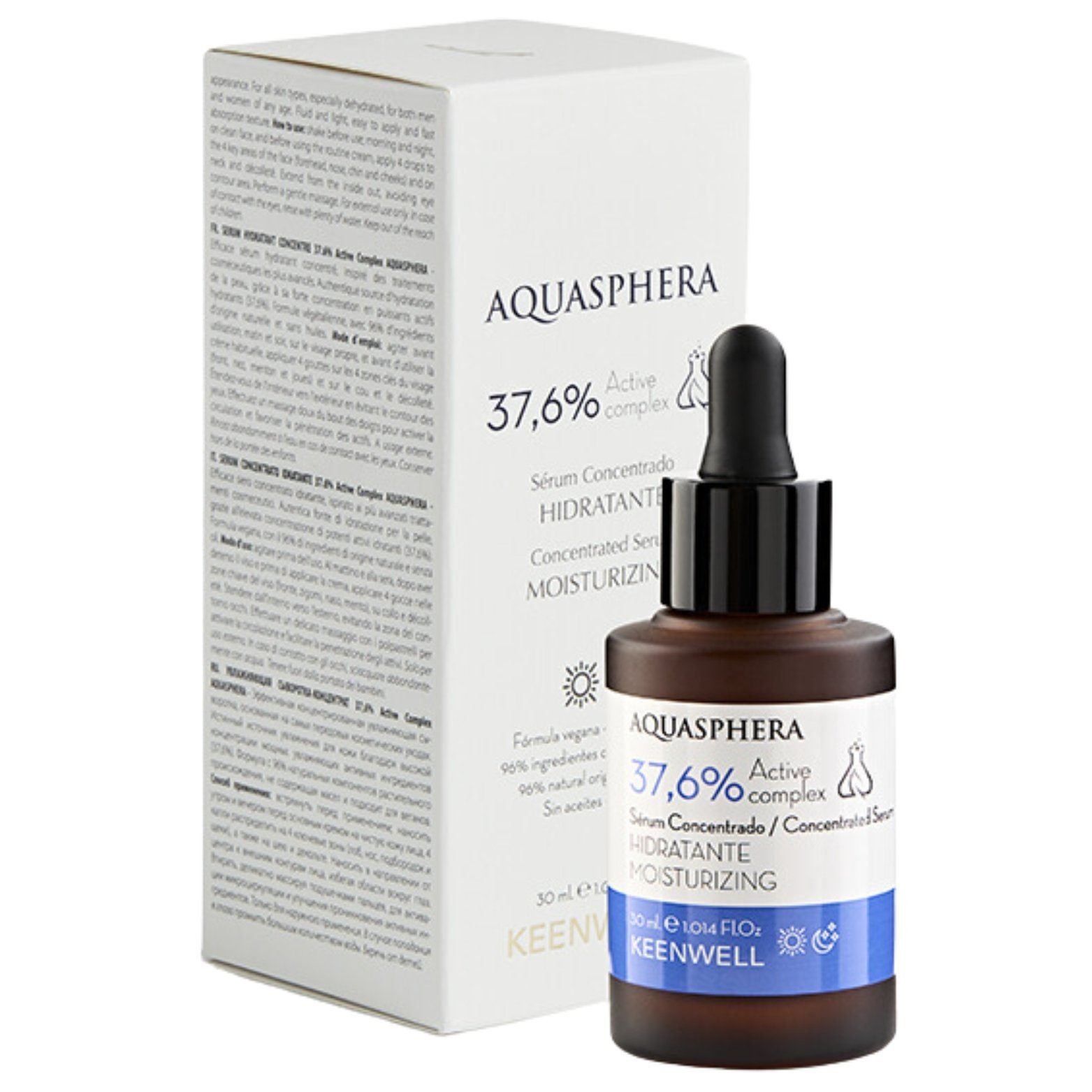 keenwell aquasphera koncentruotas serumas, 30 ml keenwell aquasphera koncentruotas serumas, 30 ml