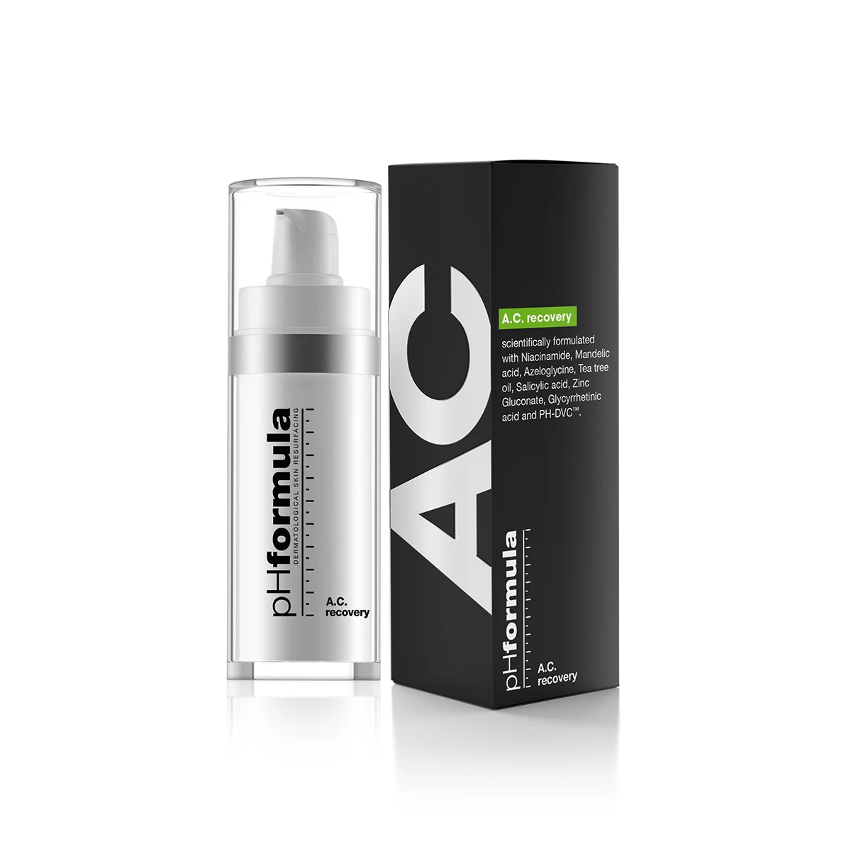 30ml-A.C.-recovery_box-1.webp pH Formula A.C. atkuriamasis veido kremas (A.C. recovery) - Image 1