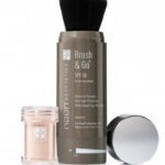 NOON BRUSH&GO MINERAL SUN PROTECTION POWDER SPF 50 RIEBIAI/PROBLEMINEI VEIDO ODAI (Tone 01), 2x5 g