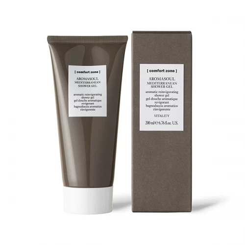 comfort zone aromasoul viduržemio jūros dušo želė, 200 ml comfort zone aromasoul viduržemio jūros dušo želė, 200 ml