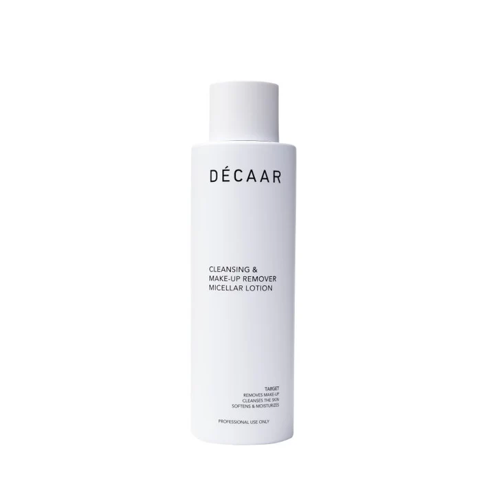 Cleansing_Make-UpRemoverMicellarLotionwithlid500ml_1-865243.webp DECAAR MAKIAŽO VALIKLIS IR MICELINIS TONIKAS || Cleansing and Make-up Remover Micellar Lotion 150ml - Image 1