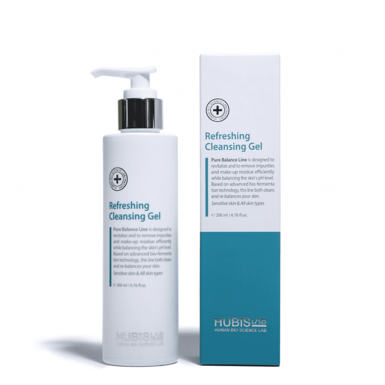 hubislab-pure-balance-gaivinamasis-valomasis-gelis-200-ml.png HUBISLAB PURE BALANCE GAIVINAMASIS GELINIS VEIDO PRAUSIKLIS, 200 ML - Image 1