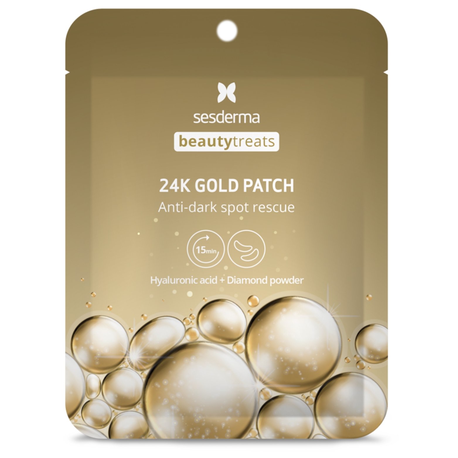 xr:d:DAFATkAzBDA:3181,j:1944825225456267397,t:23071013 SESDERMA BEAUTY TREATS 24K AUKSO PAAKIŲ PADELIAI, 1 PORA - Image 1