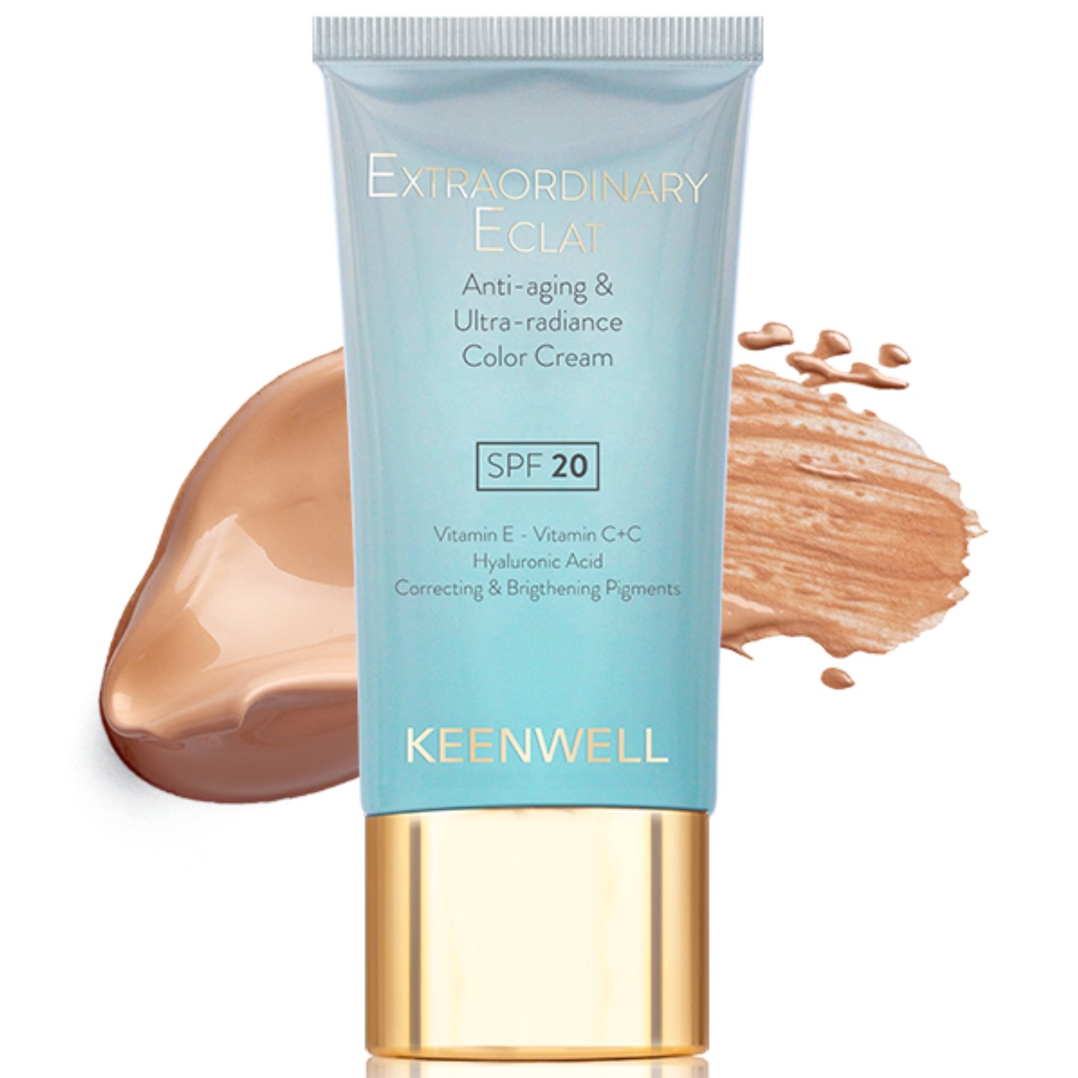 xr:d:DAFATkAzBDA:3580,j:5616387911199787313,t:23080912 KEENWELL EXTRAORDINARY ECLAT EE SPF 20, 40 ML (Nr. 2) - Image 1