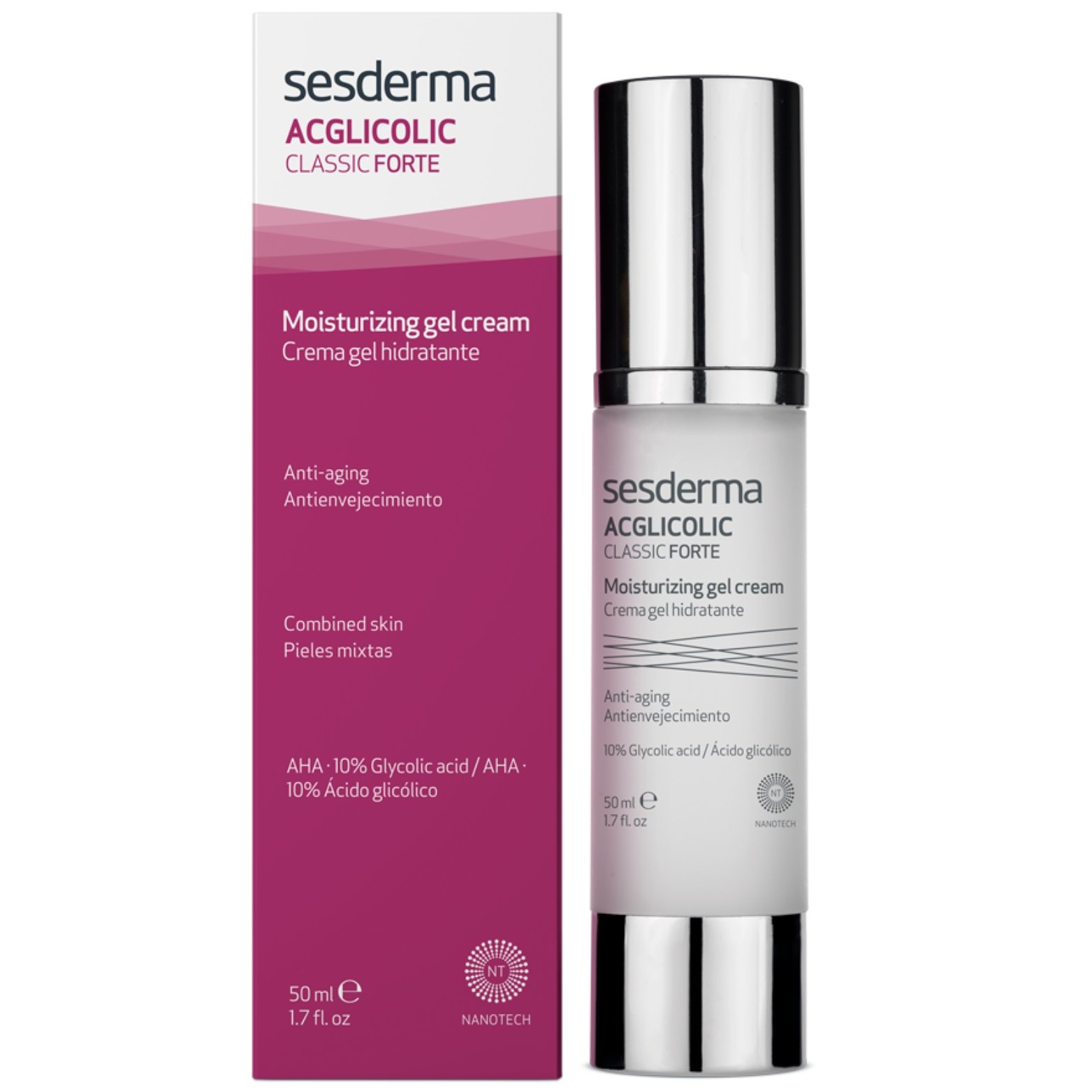 xr:d:DAFATkAzBDA:3865,j:1969603886907409011,t:23100412 SESDERMA ACGLICOLIC CLASSIC FORTE DRĖKINAMASIS GELINIS KREMAS, 50 ML - Image 1