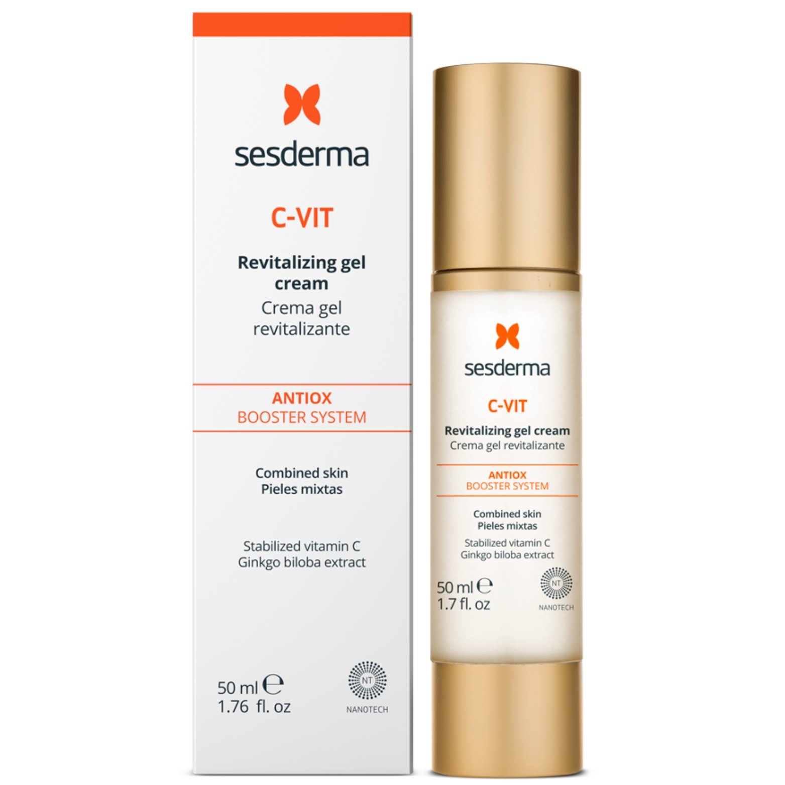 xr:d:DAFATkAzBDA:3931,j:4516389574857681805,t:23100511 SESDERMA C-VIT ATGAIVINAMASIS GELINIS VEIDO KREMAS, 50 ML - Image 1