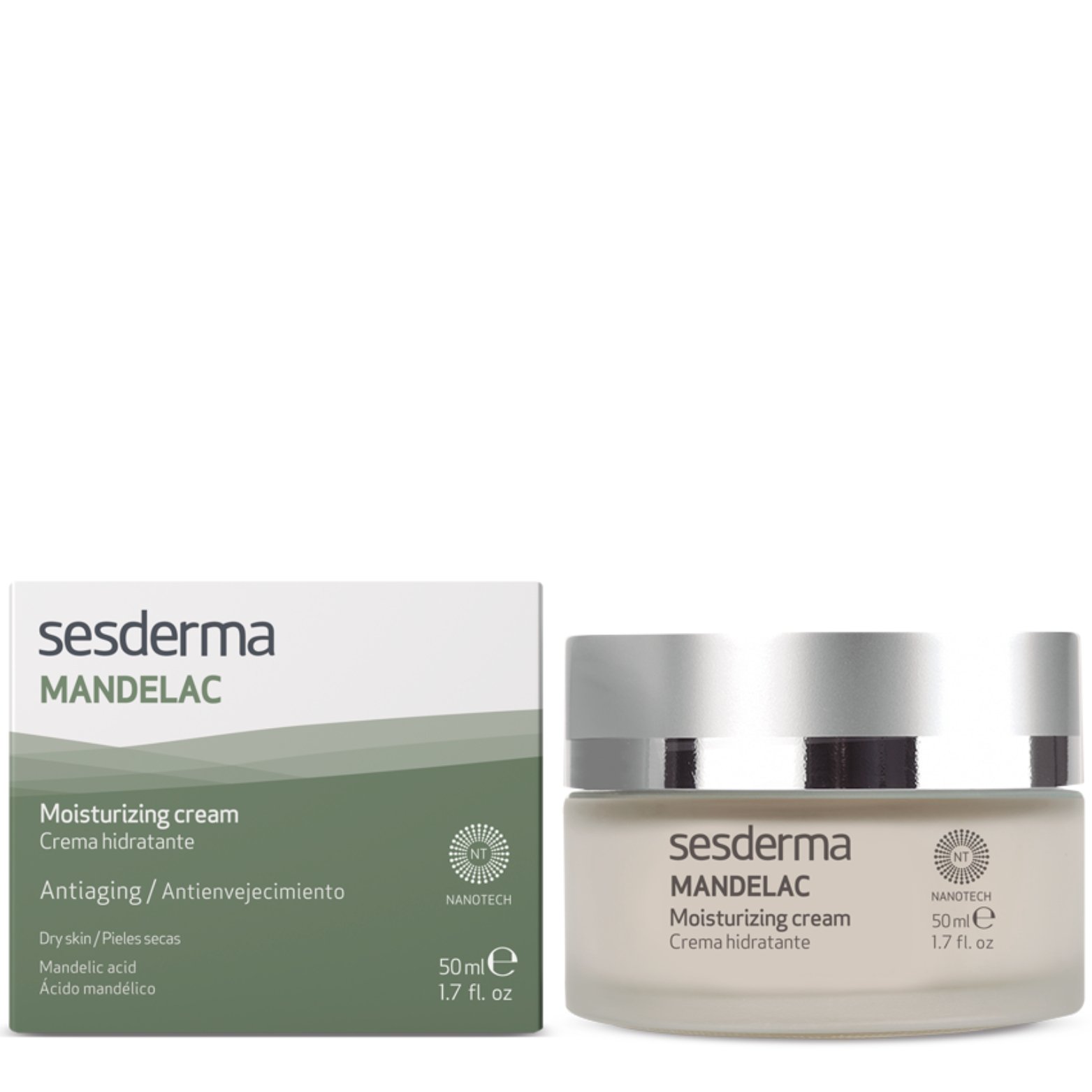 xr:d:DAFATkAzBDA:3873,j:6138811242344690526,t:23100412 SESDERMA MANDELAC DRĖKINAMASIS KREMAS JAUTRIAI ODAI, 50 ML - Image 1