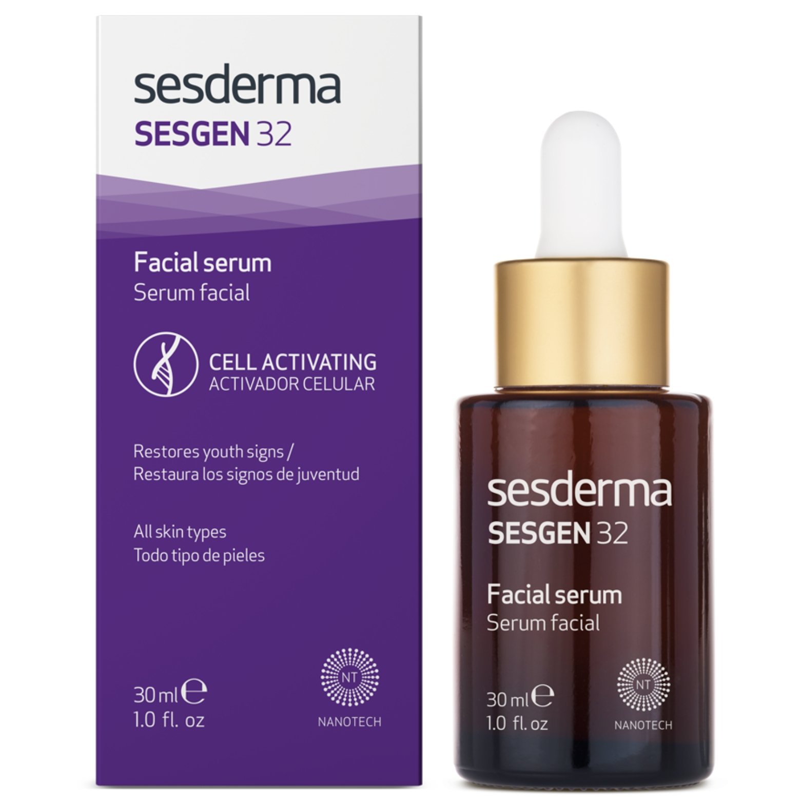 xr:d:DAFATkAzBDA:3311,j:4899188750582394455,t:23073114 SESDERMA SESGEN 32 SERUMAS, 30 ML - Image 1