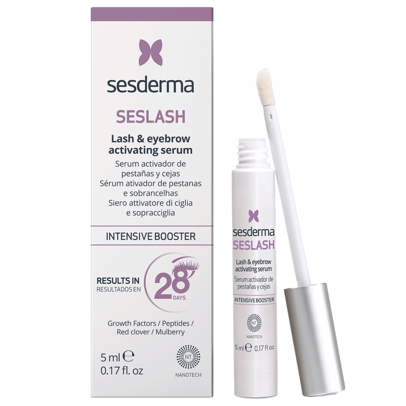 xr:d:DAFATkAzBDA:3313,j:5944023865296846404,t:23073114 SESDERMA SESLASH SERUMAS BLAKSTIENŲ IR ANTAKIŲ AUGIMUI, 5 ML - Image 1