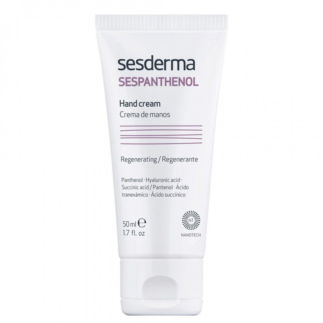 sespanthenol-hand-cream.jpg SESDERMA SESPANTHENOL RANKŲ KREMAS JAUTRIAI ODAI, 50 ML - Image 1