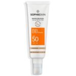 SOPHIESKIN SPALVĄ SUTEIKIANTIS APSAUGINIS BB VEIDO KREMAS NUO SAULĖS SPF50, 50 ML