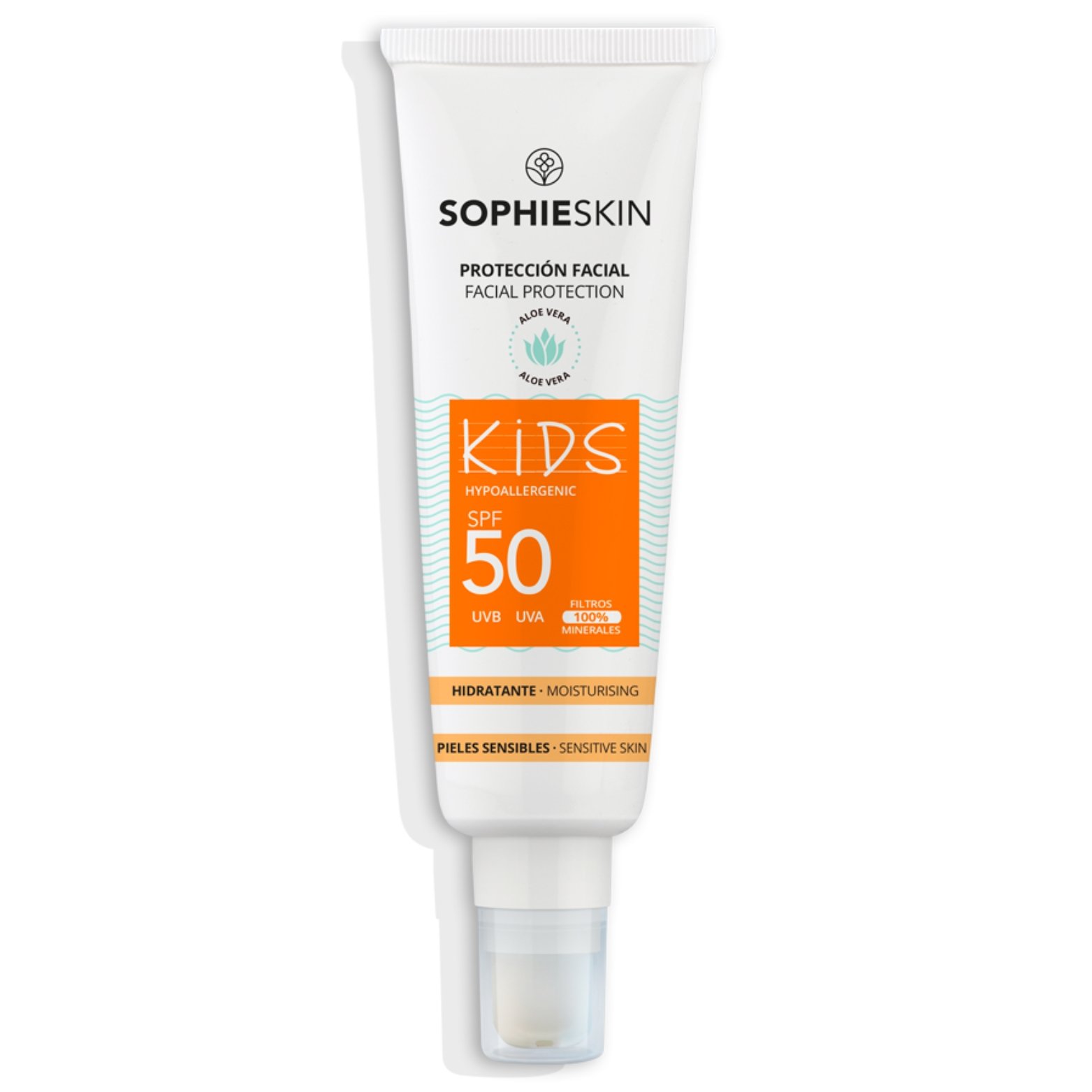 xr:d:DAFATkAzBDA:4617,j:2944645678208830469,t:24020212 SOPHIESKIN APSAUGINIS VEIDO KREMAS NUO SAULĖS VAIKAMS SPF50, 50 ML - Image 1